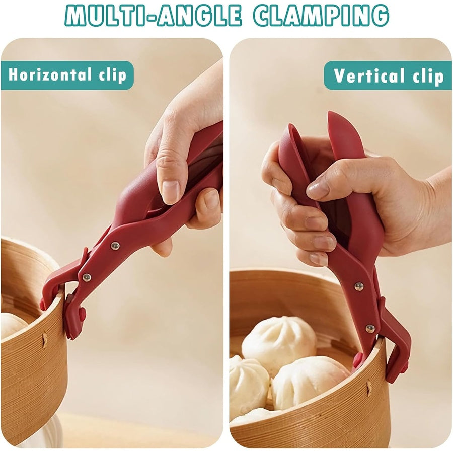Horizontal and vertical grip positions for accessible dish rims