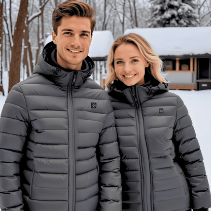 Unisex heated jacket — winter layering
