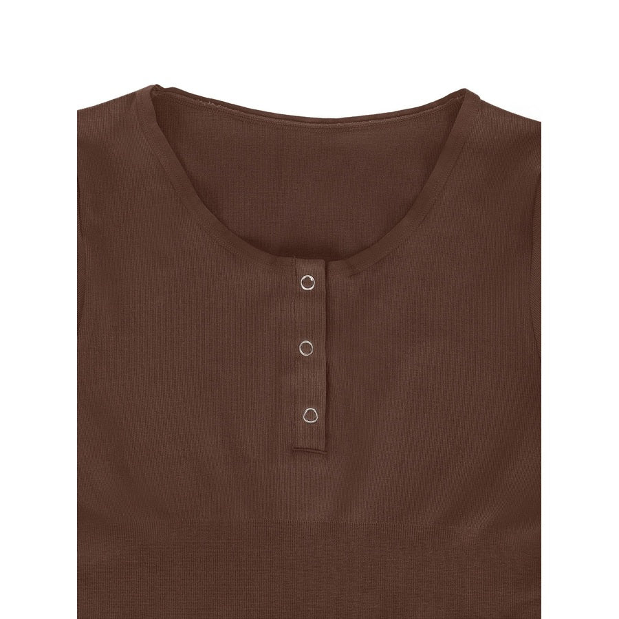 Modal Henley shaping bodysuit — product view 6