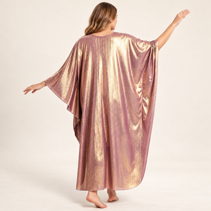 Aravelia shimmer kaftan back