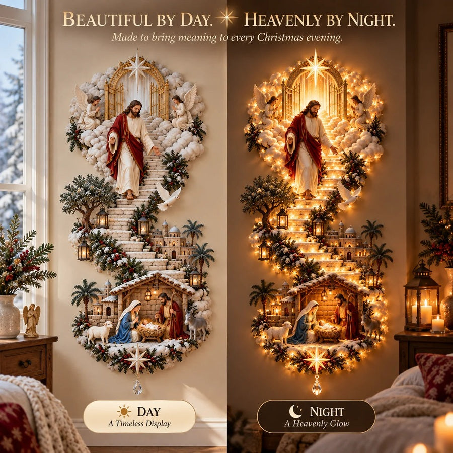 Jesus design by day and night
