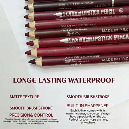 Lip liner pencil and sharpener detail