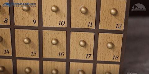 Nativity Advent Calendar Christmas countdown demonstration