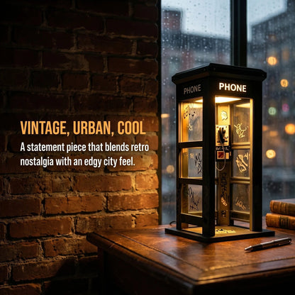 Vintage Phone Booth Ambient Lamp — vintage urban design