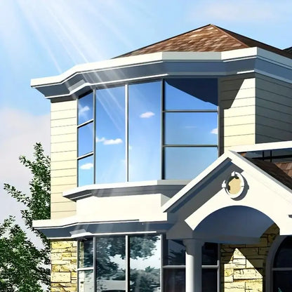 Reflective film on home windows