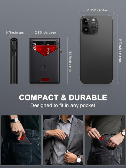Compact wallet measurements