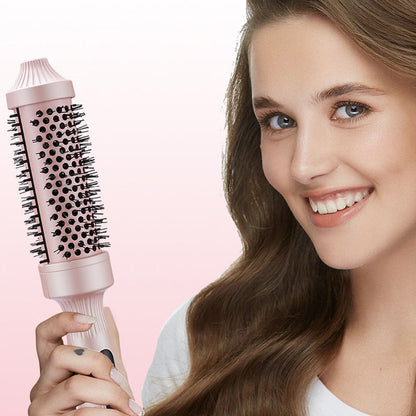 Styling brush for shaping soft waves