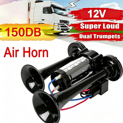Train air horn product image 3 — black finish and product features