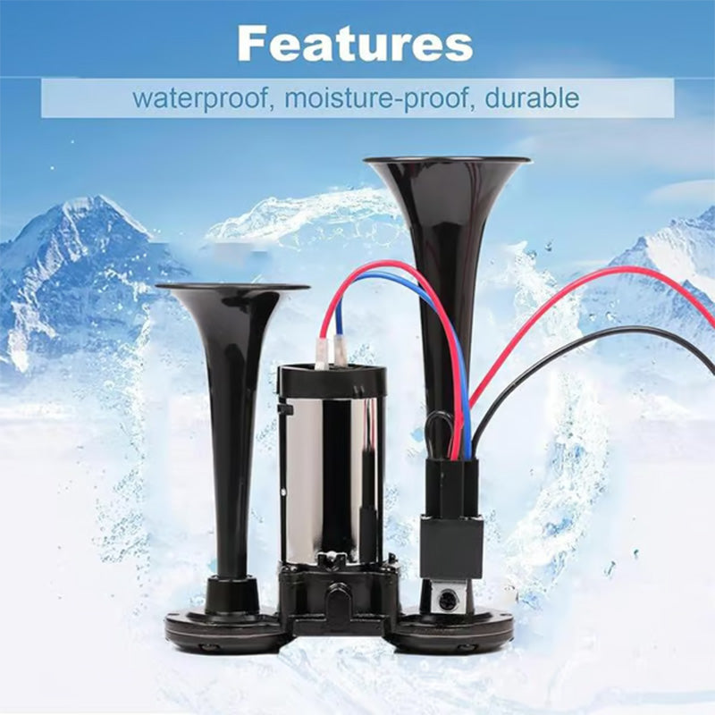 Train air horn product image 5 — black finish and product features