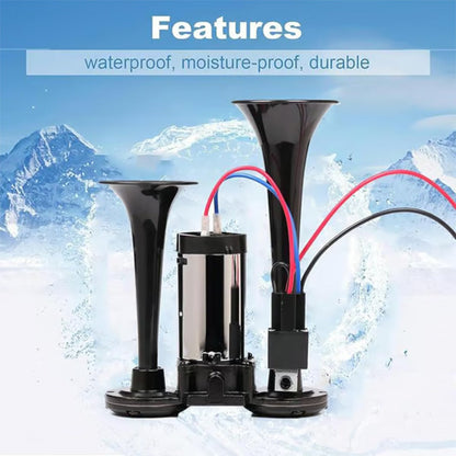 Train air horn product image 5 — black finish and product features