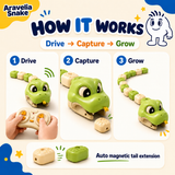 Snake magnetic racing game by Aravelia