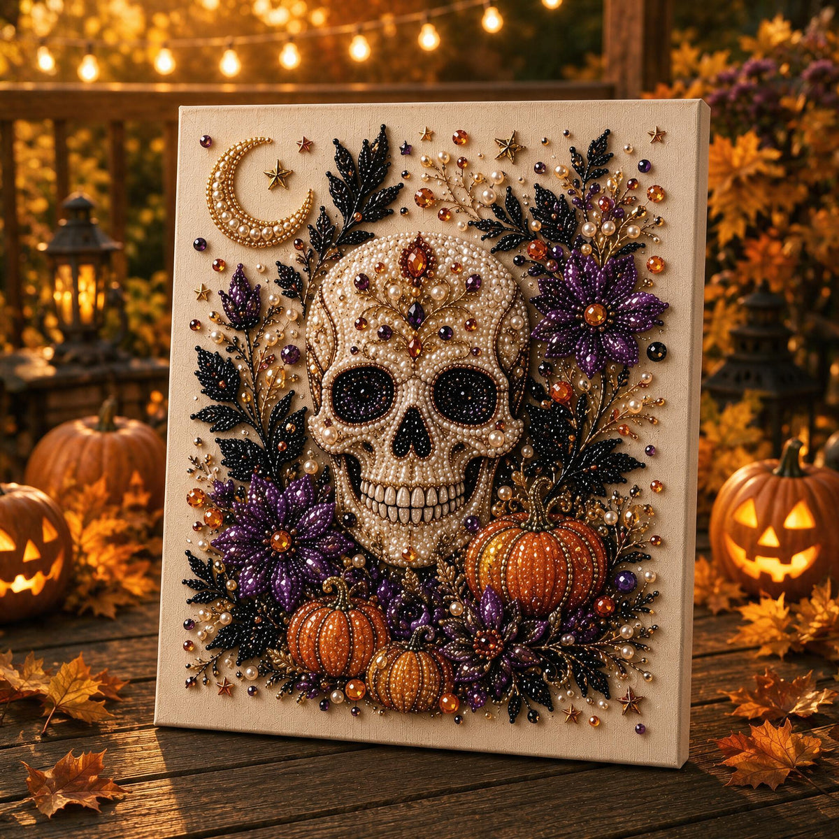 Spooky-Cute Pearl Art Kit (Halloween DIY)