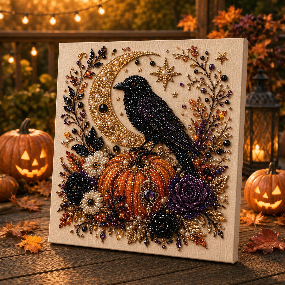 Spooky-Cute Pearl Art Kit (Halloween DIY)