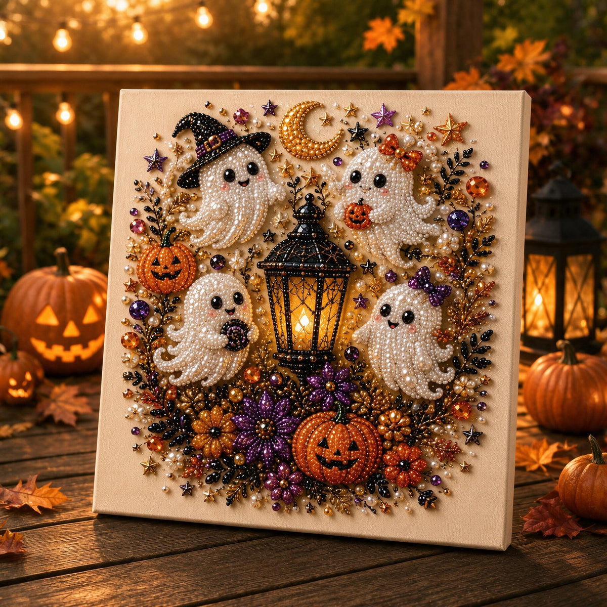 Spooky-Cute Pearl Art Kit (Halloween DIY)