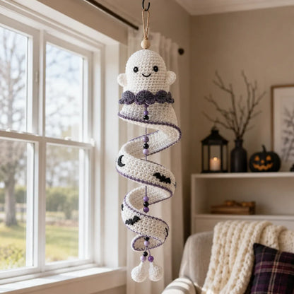 Crochet Spiral Ornament DIY Kit | Step-by-Step Guide 🧶✨