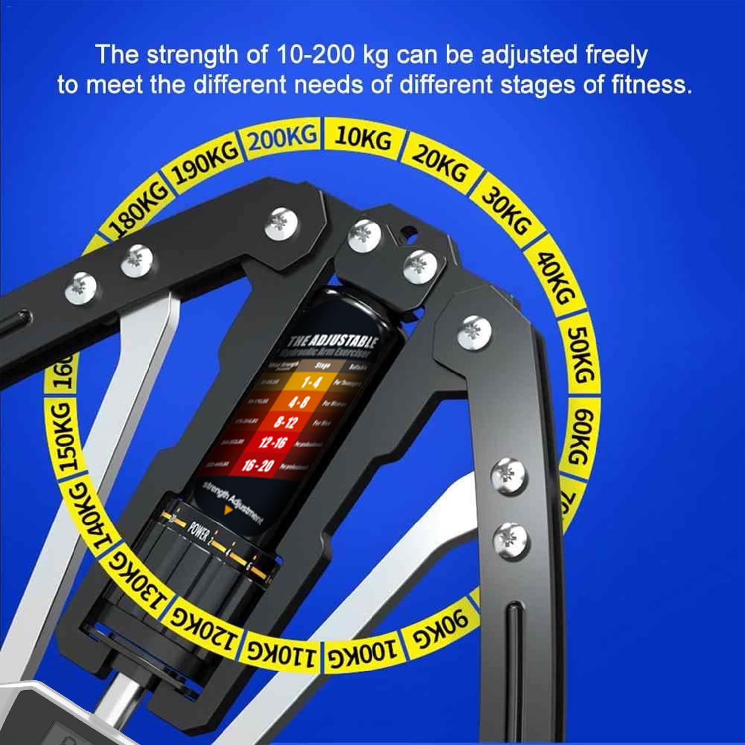 Hydraulic Strength Trainer (with LED counter)