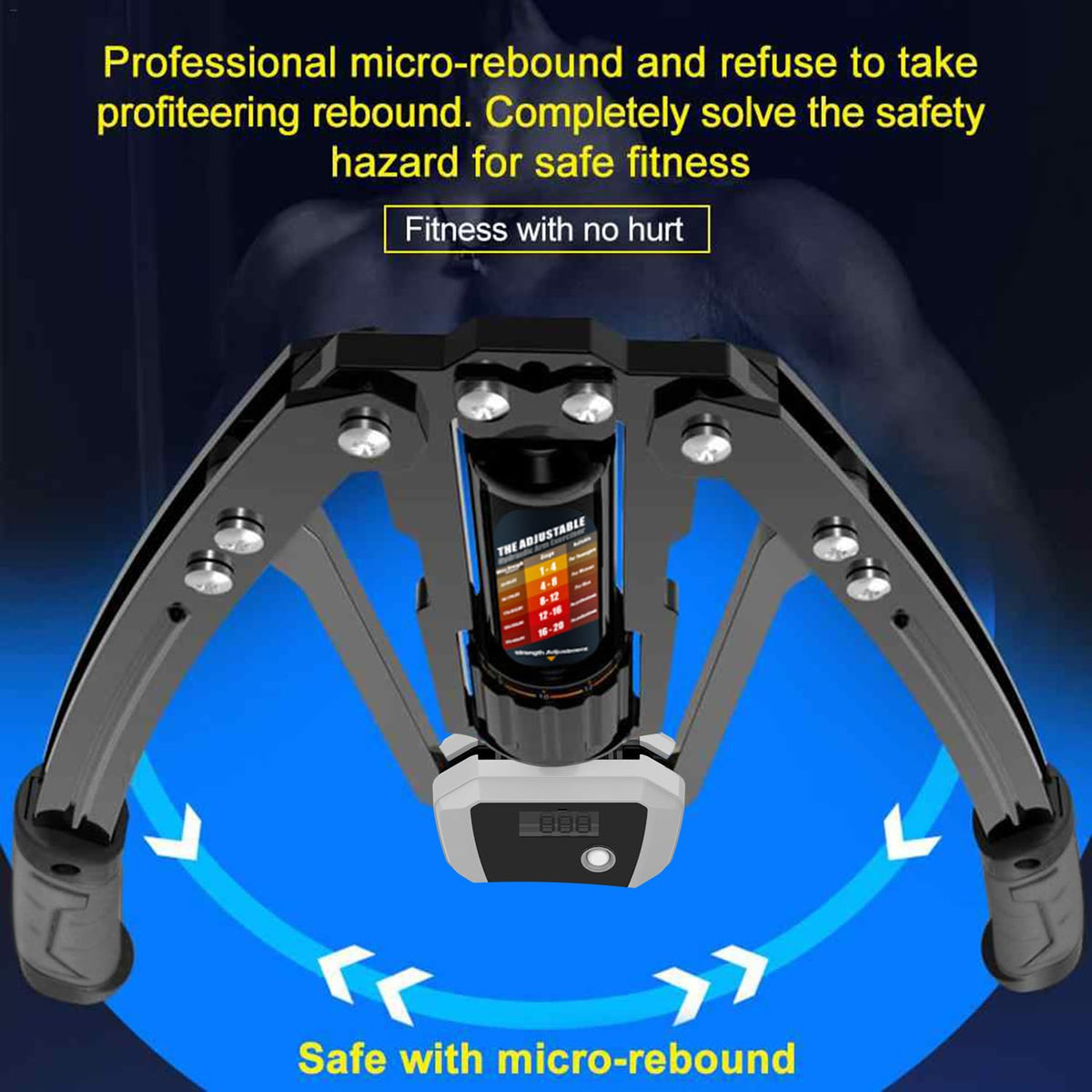 Hydraulic Strength Trainer (with LED counter)