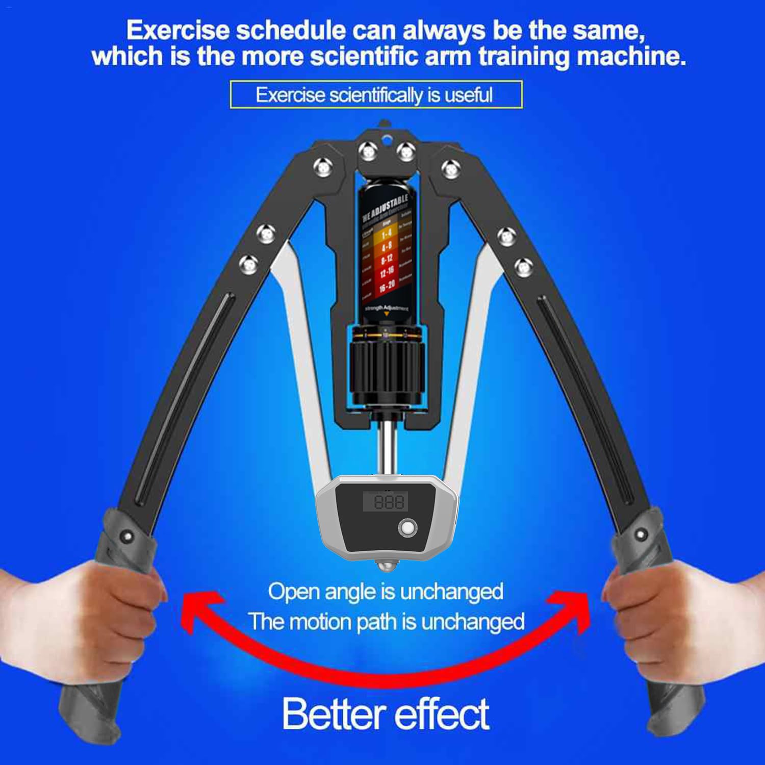 Hydraulic Strength Trainer (with LED counter)