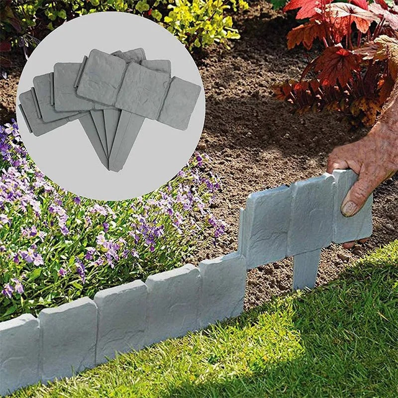 Connecting individual edging panels