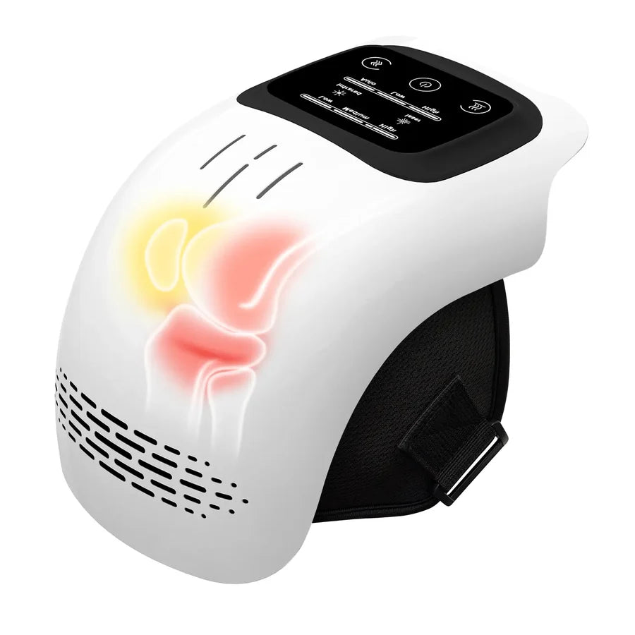 White rechargeable knee massager