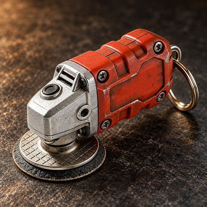 Close-up of Mini Chain molded body and disc details