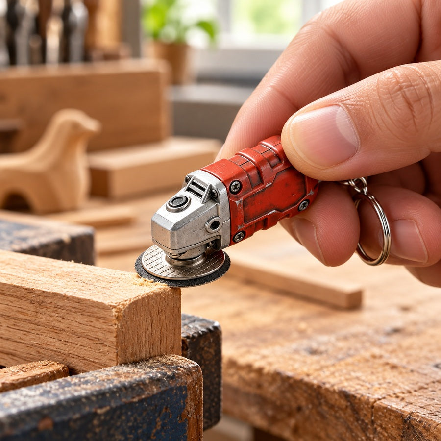 Mini Chain illustrating light smoothing on a small craft edge