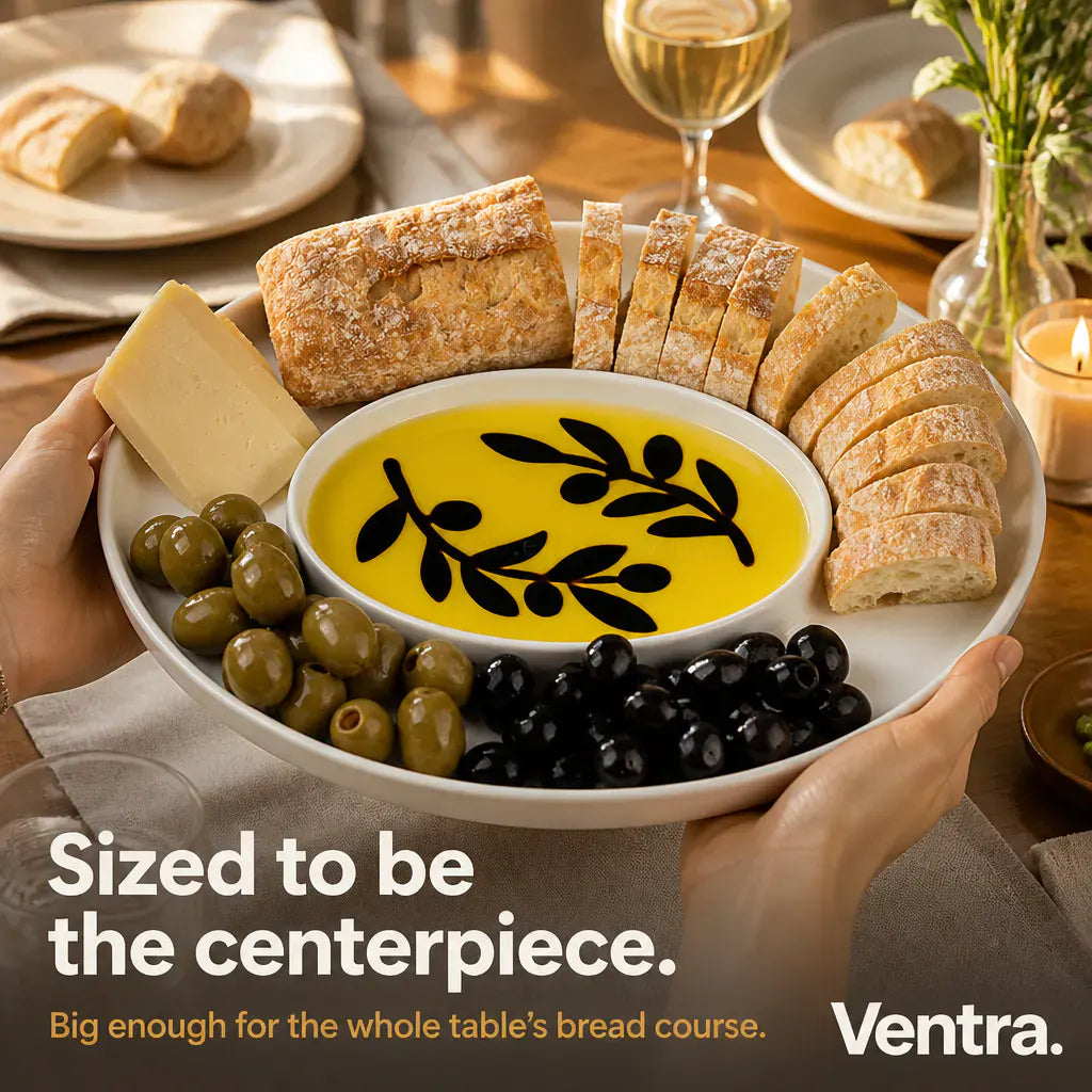 The Olive Oil & Vinegar Dipping Tray