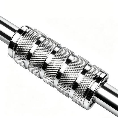 Close-up of the aluminum dent puller handle