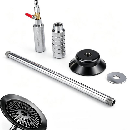 Dent puller components and suction cup detail