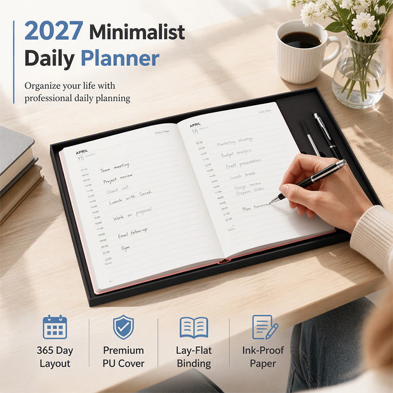 2027 planner — A5 daily planning