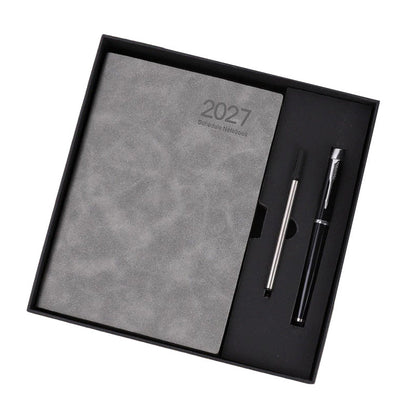 2027 planner Gray — Notebook with Pen